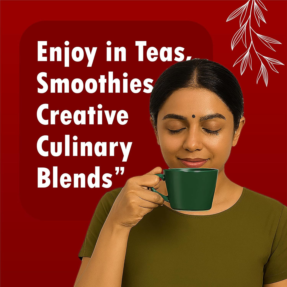 BRALCON Organic Hibiscus Flower Tea- 50g