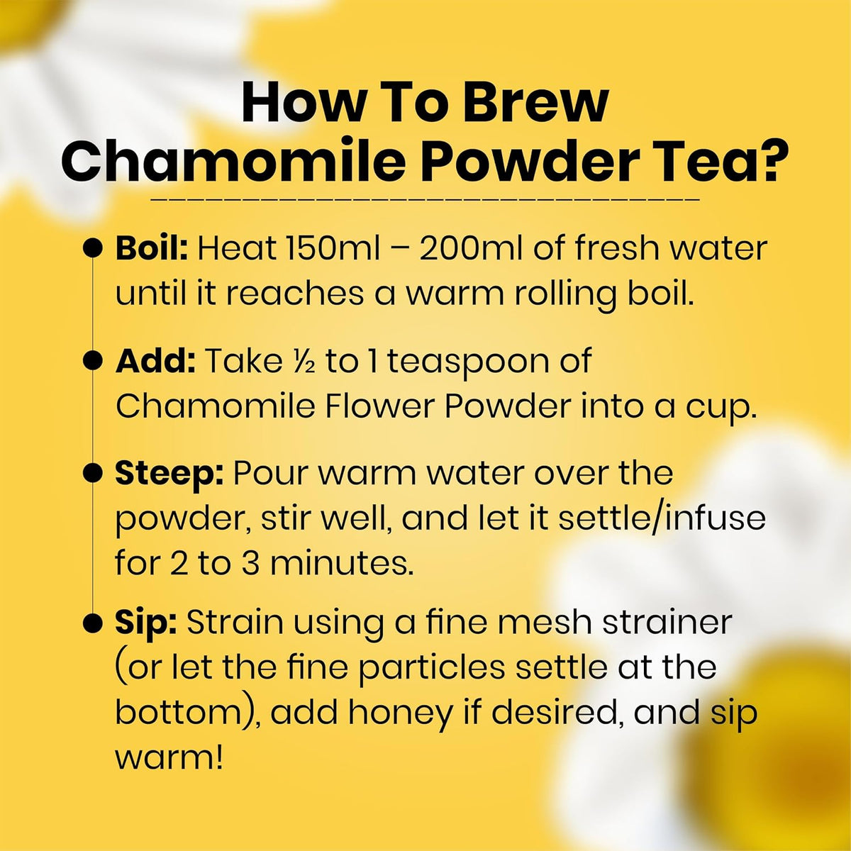 REORIC Chamomile Powder 50g
