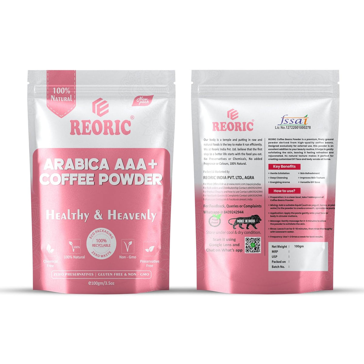 REORIC Coffee Powder 100g