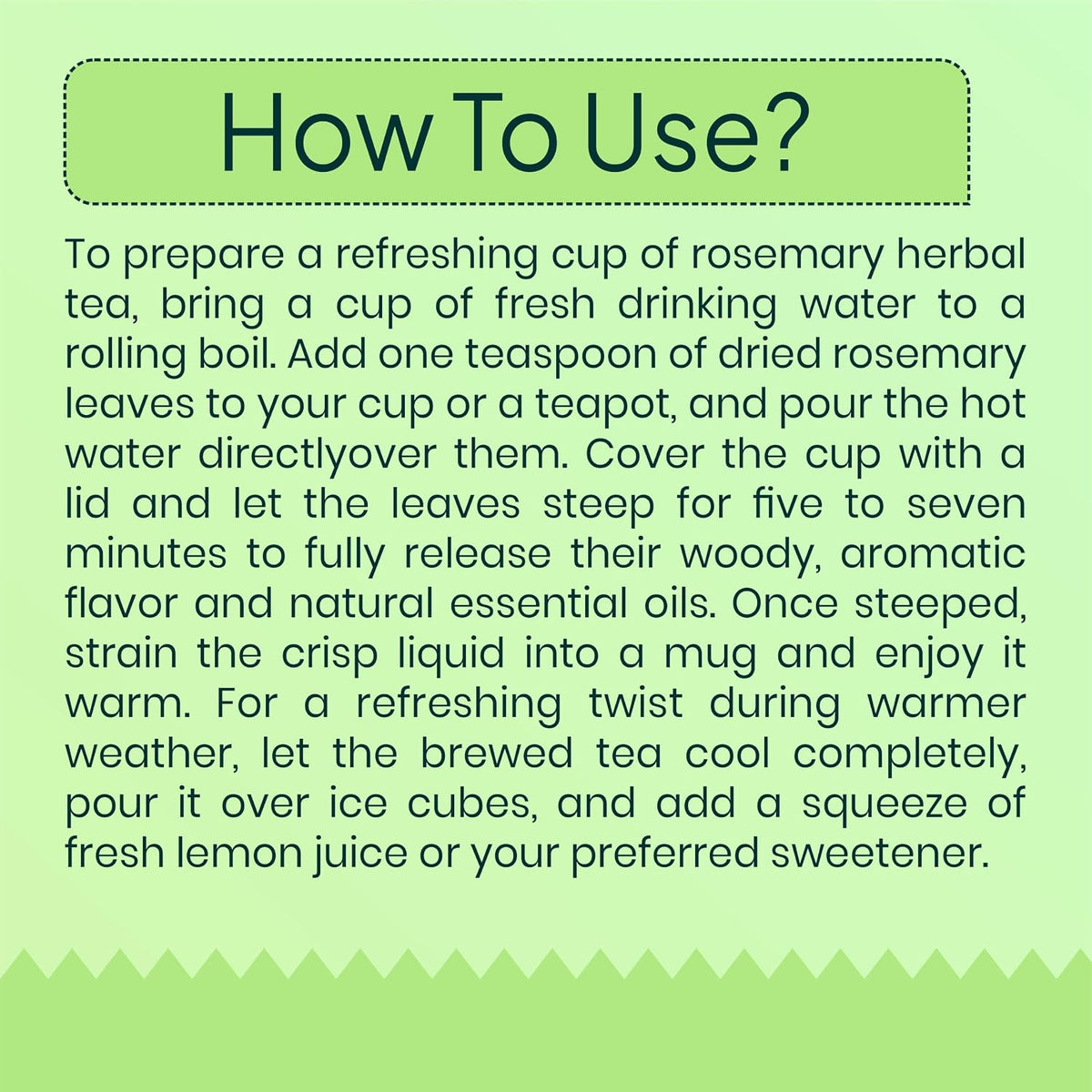 Reoric Dried Rosemary Tea Leaves 100g