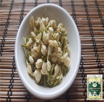 Online Quality Store Jasmine Flower Green Tea - 100g | Boost Immunity | Stress ReliefOnline Quality Store Jasmine Flower Green Tea - 100g | Boost Immunity | Stress Relief