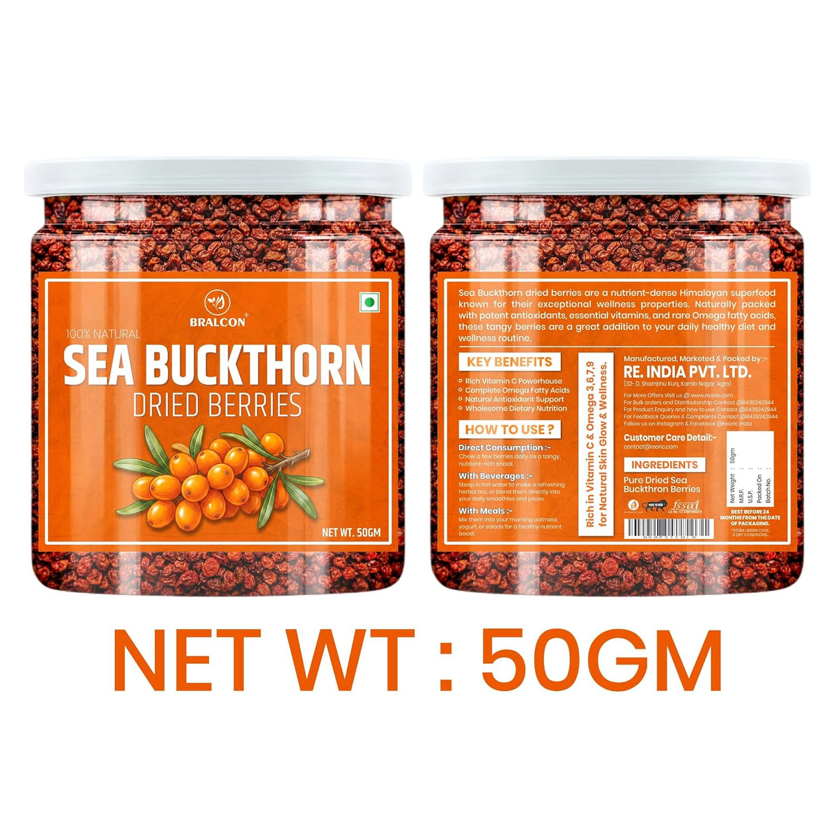 Sea Buckthorn Dried Berries