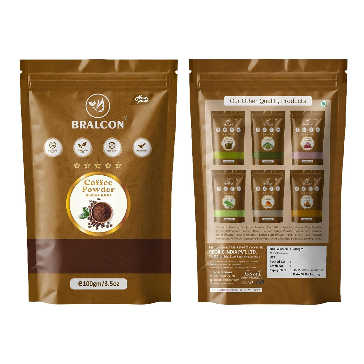 BRALCON Coffee Powder -100g