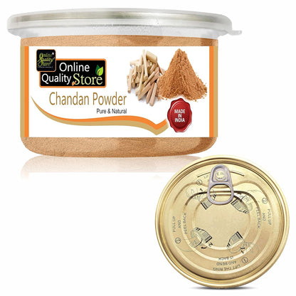 Online Quality Store Chandan Powder Pure & Natural |sandalwood powder |Santalum Album |face pack for glowing skin |chandan powder original |sandalwood powder for face,puja,skin,(75g, Pack of 1)