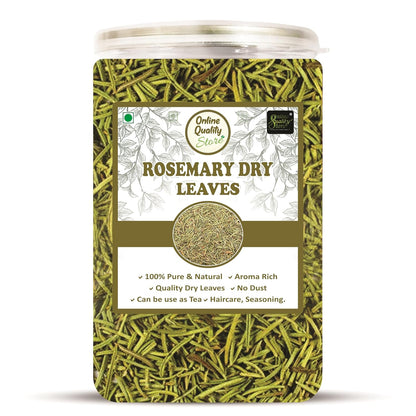Online Quality Store Rosemary Dry Leaves - 100g | For Hair Growth & Rosemary Tea Leaves | Rosemary Herbal Tea