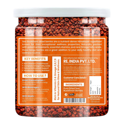 Sea Buckthorn Dried Berries