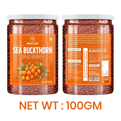 BRALCON Sea Buckthorn Dried Berries - 100g