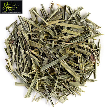 Online Quality Store Organic Lemongrass Herbal Tea - 100g | Lemongrass Tea Leaves |Herbal Green Tea