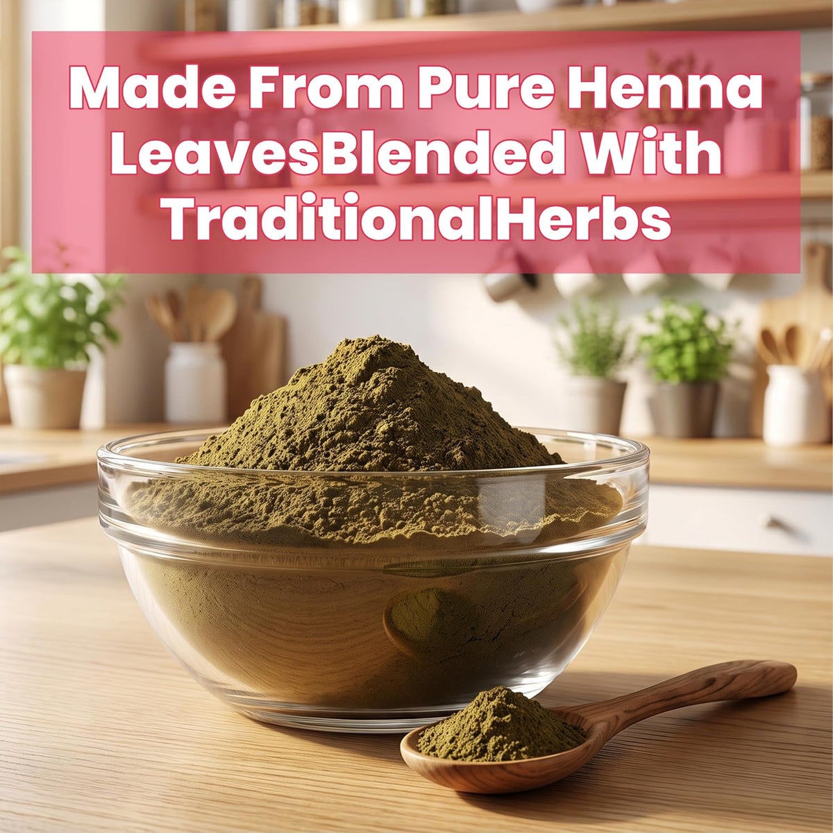 REORIC Henna Mix Powder for Natural Hair Color -100g