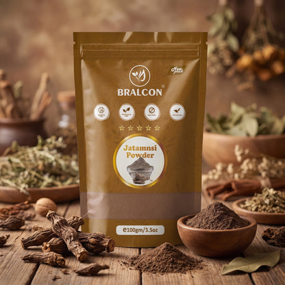 BRALCON Jatamansi Powder for hairs -100g