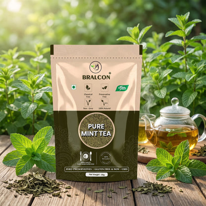BRALCON Dried Mint Leaves Herbal Tea - 30g