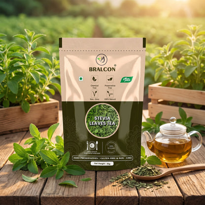 BRALCON Dried Stevia Whole Leaves 30g