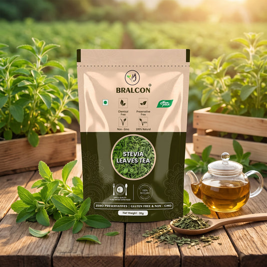 BRALCON Dried Stevia Whole Leaves 30g