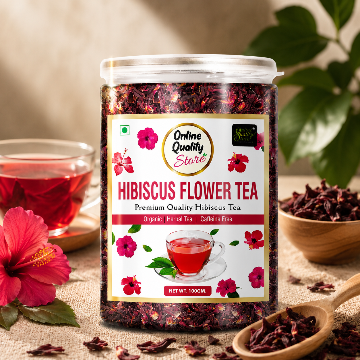 Hibiscus Flower Tea