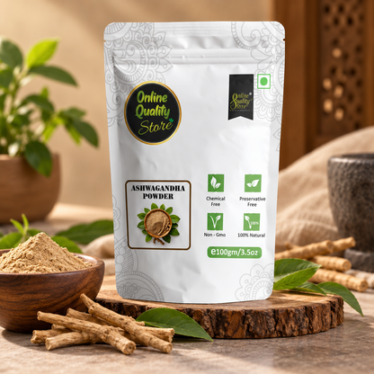 Online Quality Store Organic Ashwagandha Powder - 100g