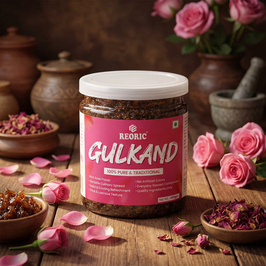 REORIC Gulkand Rose Petal Preserve 400g