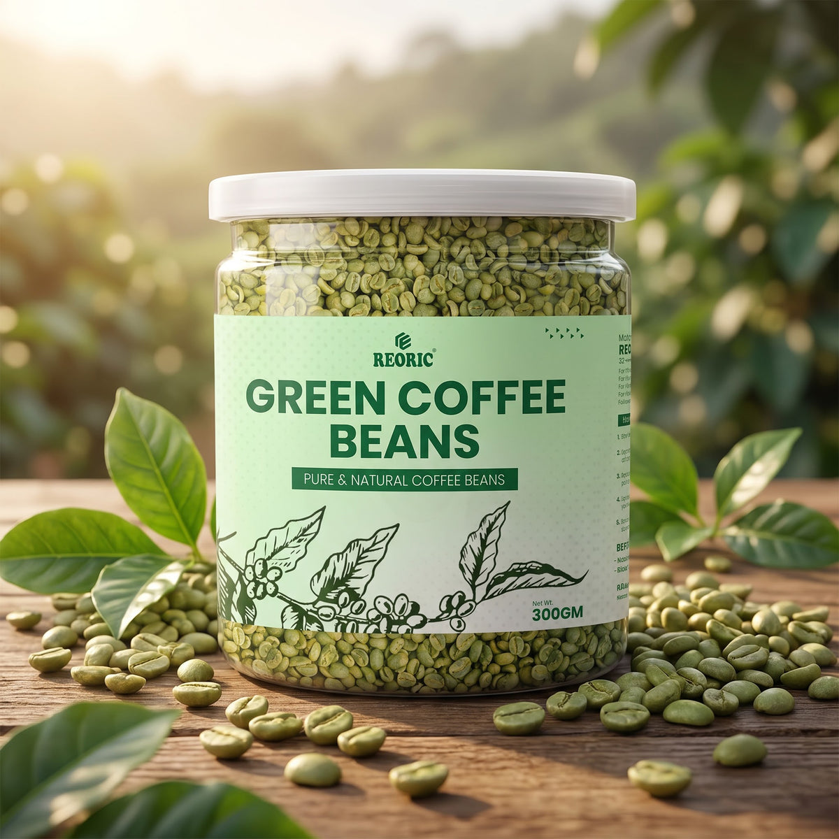 REORIC Green Coffee Beans 300g