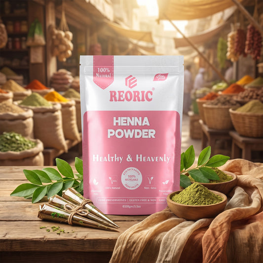 REORIC Henna Powder for Hair Color -100g