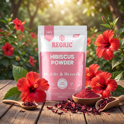 REORIC Hibiscus Powder for Hair and Skin Care -100g