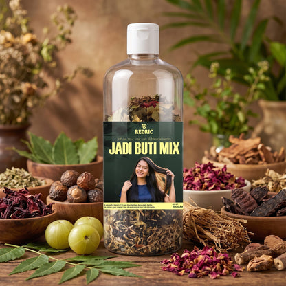 REORIC Jadibooti Mix for Hair - Ayurvedic Herbal Hair Care -100g