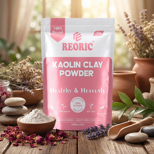 REORIC Kaolin Clay Powder for Face Pack -100g
