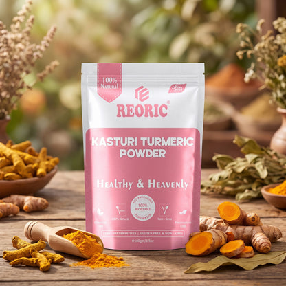 REORIC Kasturi Haldi Powder for Face Pack -100g