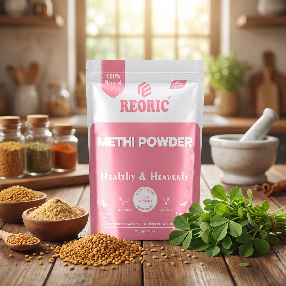 REORIC Methi Powder for Hair Care -100g