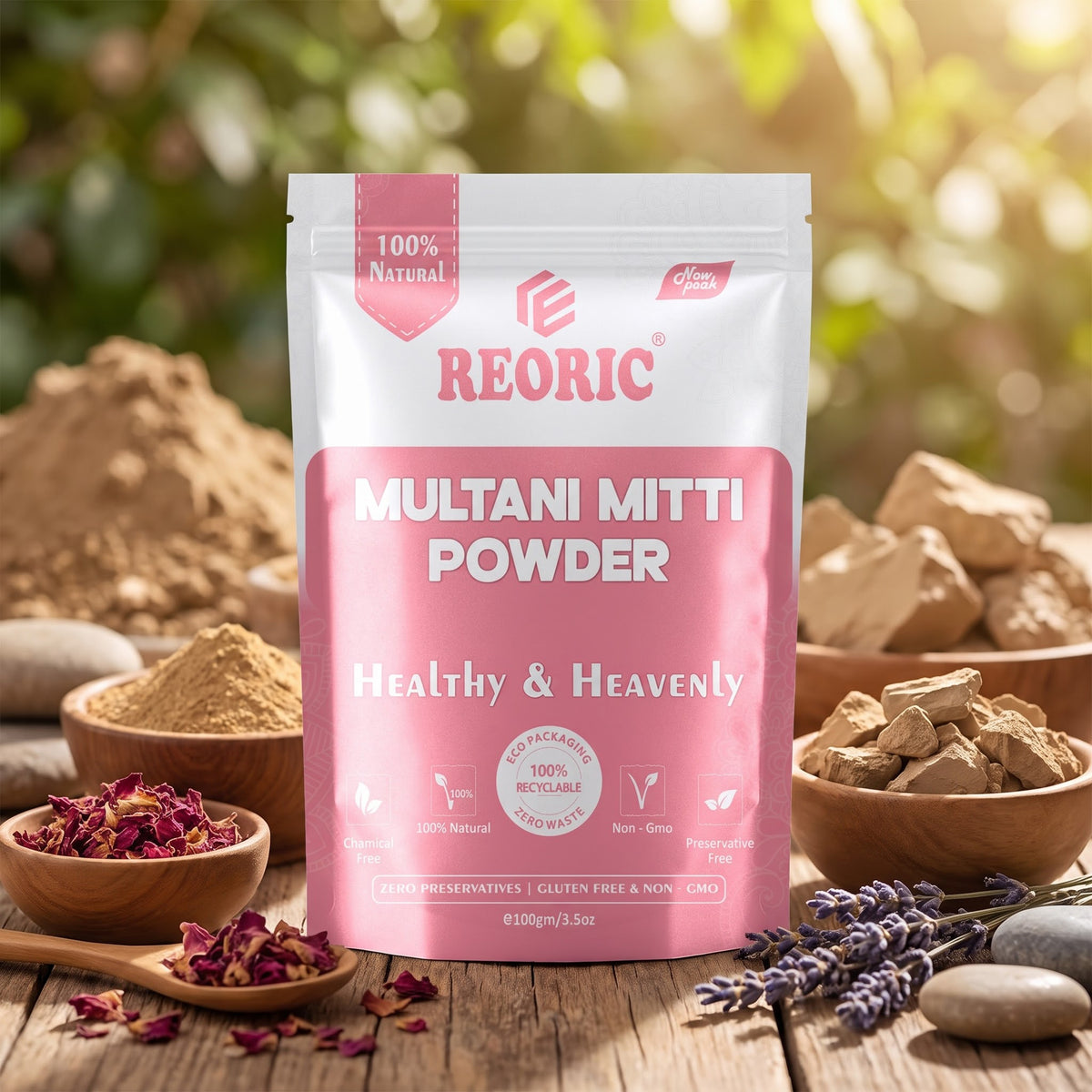 REORIC Multani Mitti Powder 100g
