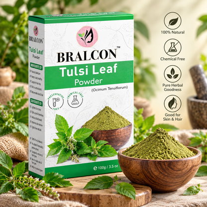 BRALCON Organic Tulsi Leaf Powder-100g