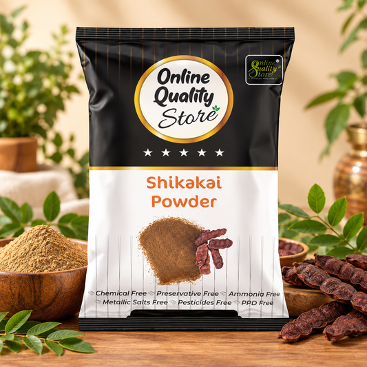 Online Quality Store Shikakai Powder |Natural Hair Cleanser For Deep Cleansing and soft hairs |Acacia concinna for Hair Care | Shikakai Powder for Hair | Shikakai Powder Organic | Shikakai Powder for Hair Wash | Shikakai Powder for Skin ,100g