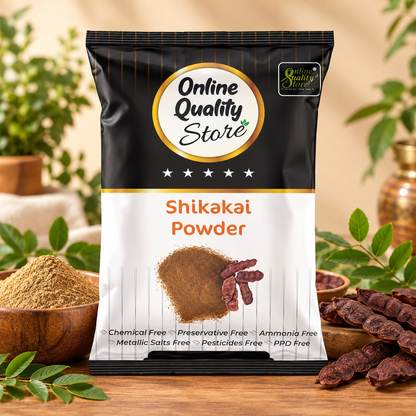 Online Quality Store Shikakai Powder |Natural Hair Cleanser For Deep Cleansing and soft hairs |Acacia concinna for Hair Care | Shikakai Powder for Hair | Shikakai Powder Organic | Shikakai Powder for Hair Wash | Shikakai Powder for Skin ,100g