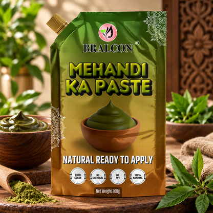 Mehandi Ka Paste, Natural Ready to Apply Henna, 200g, Chemical-Free