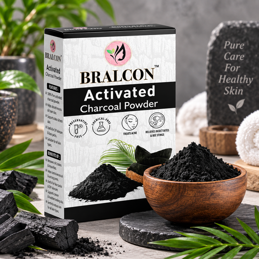 Activated Charcoal Powder/coconut shell charcoal powder, for skin & hairs - all skin types,Triple filtered | Pack of 1 | 100gm